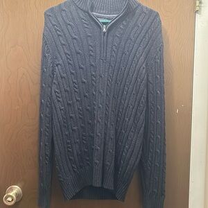 IZOD Quarter Zip Sweater